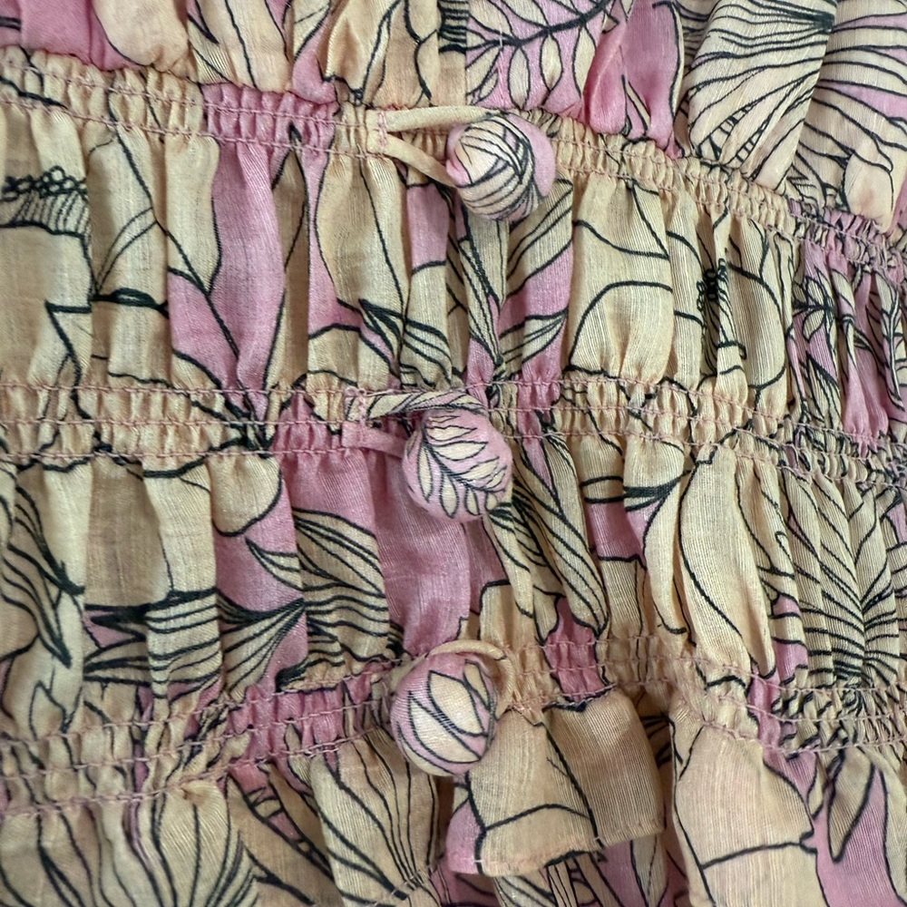 Alexis Pink Floral Mini Ruth Dress - Picture 6 of 11
